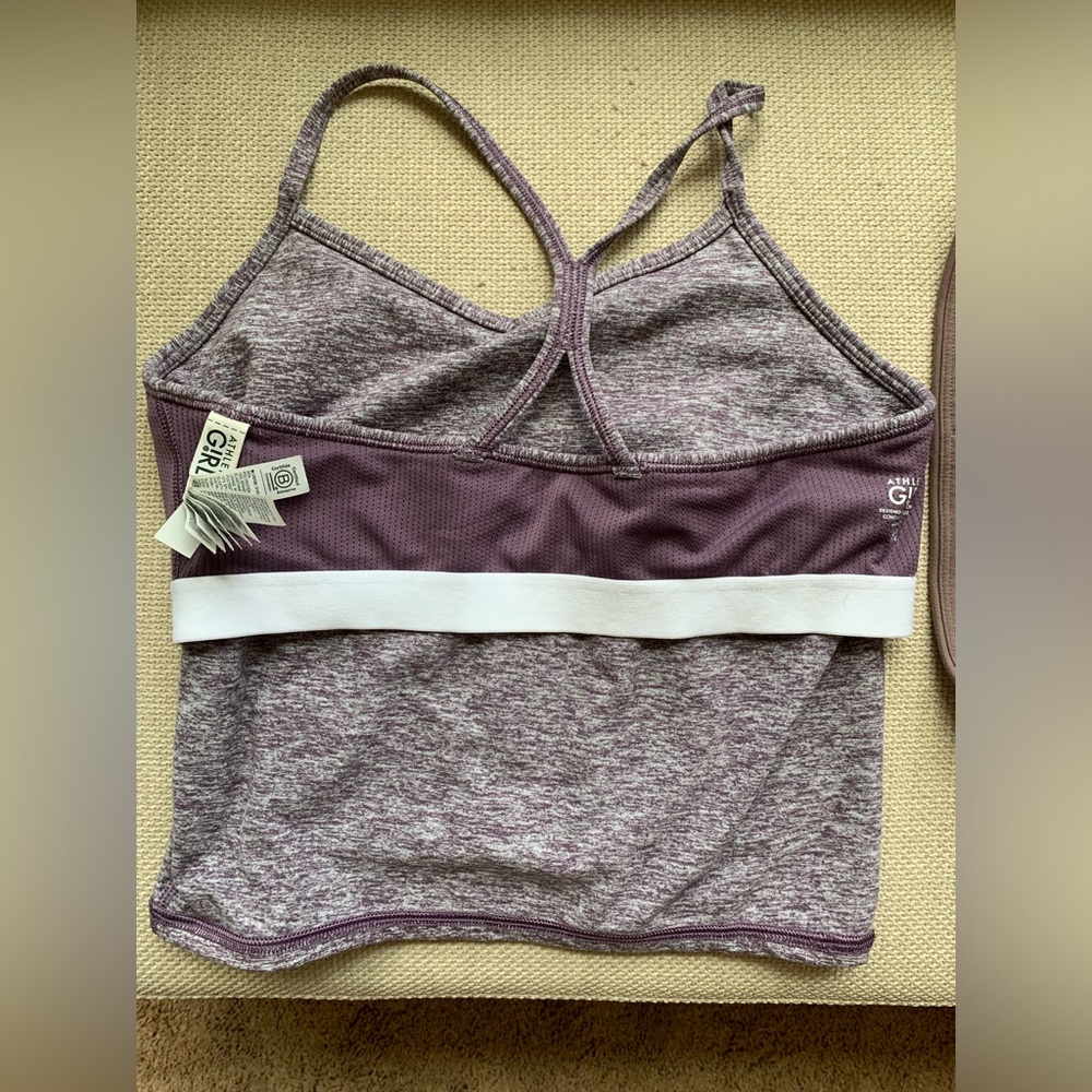 Bundle! Athleta Girl Leggings Size L 12 & Sports Bra Top XL 14 Teen Juniors - Picture 8 of 9